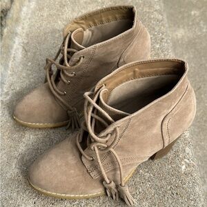 Tan Booties